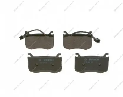 Тормозные колодки дисковые ROBERT BOSCH 0986424385