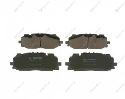 Комплект тормозных колодок, дисковый тормоз BOSCH 0986424429
