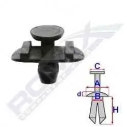 Пістон автомобільний RX C60432 ROMIX RXC60432