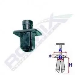 Колышек ROMIX RXB22133