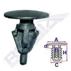 Автомобильный пистон RX B25675 ROMIX RXB25675