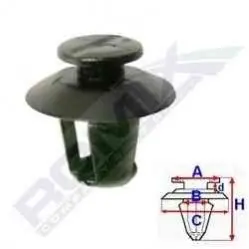 Автомобильный пистон RX C10010 ROMIX RXC10010