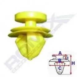 Автомобильный пистон RX C60337 ROMIX RXC60337