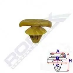 Автомобильный пистон RX C60452 ROMIX RXC60452