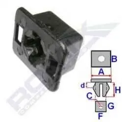 Автомобильный пистон RX 14052 ROMIX RX14052