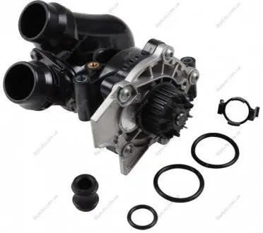 Фото 1 - водяний насос (в корпусі) + термостат Audi A4/Octavia/Golf/Passat 2.0 04- JP GROUP 1114511100 Водяний насос (в корпусі) + термостат Audi A4/Octavia/Golf/Passat 2.0 04- JP GROUP 1114511100 (фото 1)