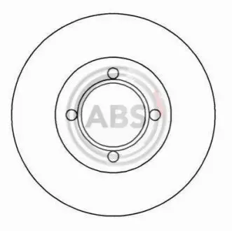 Тормозной диск A.B.S. A.B.S. 15750