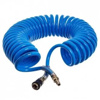 Шланг спіральний поліуретановий (PROFI) 8*12мм L=20м. Made in Italy. AIRKRAFT AHC48-L
