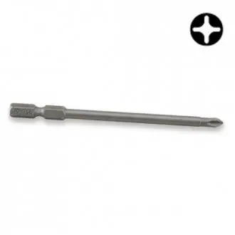 Насадка 1/4" 100мм PH2 магнітна Anti-Slip (під шуруповерт)) Toptul FSMB0802