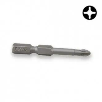 Насадка 1/4" 50мм PH2 магнітна Anti-Slip (під шуруповерт)) Toptul FSMA0802