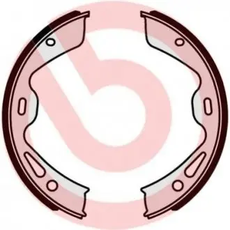 Гальмівні колодки барабанні S65 504 BREMBO S 65 504 (фото 1)
