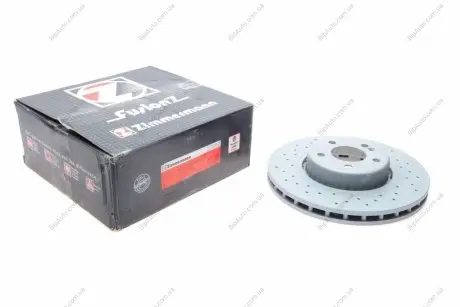 Диск тормозной передн Formula S disc ZIMMERMANN 400551830