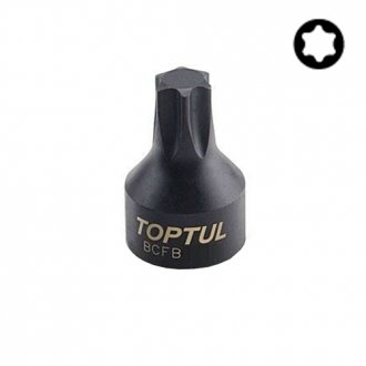 Головка TORX T20 1/4" (цілісна) Toptul BCFB0820