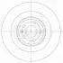Тормозной диск BORG & BECK BBD6085S