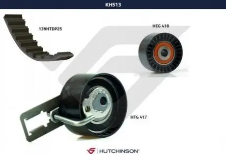 Ремінний комплект HUTCHINSON KH 513