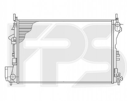 Радіатор охолодження FPS FP52A1093