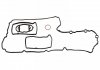 Комплект прокладок клапанної кришки BMW 5 SERIES N20 B20 A 2011 (вир-во FEBI) 104073