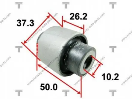 Сайлентблок рычага honda k6 civic 91-95 TENACITY AAMHO1023
