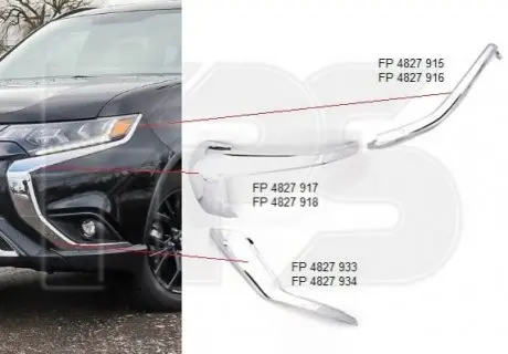 Фото 1 - смужка пластикова FPS FP4827915 Смужка пластикова FPS FP4827915 (фото 1)