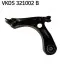 SKF VW Рычаг левый (с шар.опорой) Polo 09-,Seat Ibiza,Audi VKDS 321002 B SKF VKDS 321002 B
