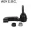 SKF JEEP Наконечник рулевой прав.Cherokee -08 VKDY 312501 SKF VKDY 312501