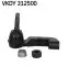 SKF JEEP Наконечник рулевой лев.Cherokee -08 VKDY 312500 SKF VKDY 312500