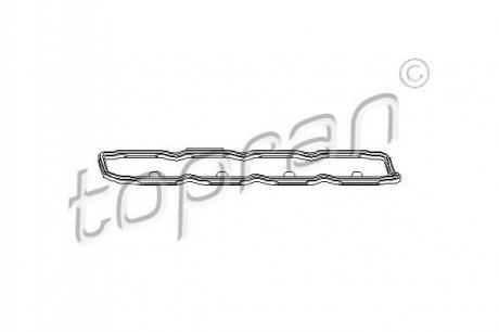 Прокладка, крышка головки цилиндра TOPRAN / HANS PRIES 207017 (фото 1)