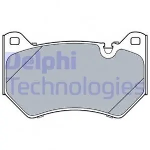 Тормозные колодки, дисковые. Delphi LP3529