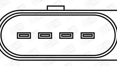 Котушка запалювання SEAT IBIZA/ SKODA FABIA / VW POLO/FOX CHAMPION BAEA059E