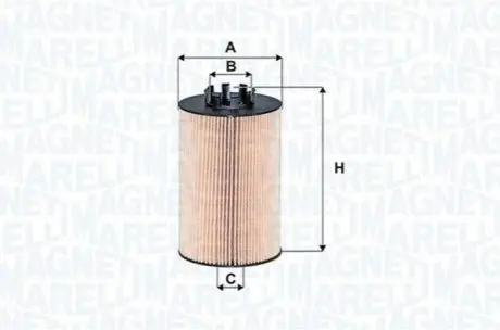 Масляный фильтр MAGNETI MARELLI 152071758801