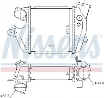 Теплообменник NISSENS 96032