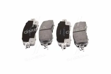 Колодки тормозные дисковые передние NISSAN LEAF ELECTRIC 10- (выр-во) 50-01-1001 ASHIKA 50011001 (фото 1)