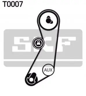 Комплект ГРМ (ремінь + ролик) SKF VKMA 06300