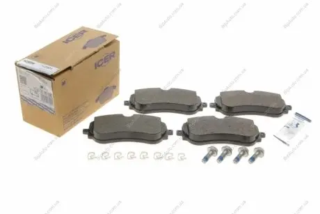 Колодки тормозные ICER 142301