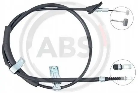 Трос ручного гальма HONDA Accord (04-08) (ABS) A.B.S. K14131