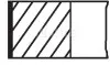 Комплект поршневих кілець MAHLE ORIGINAL MAHLE / KNECHT 015 73 N0 (фото 1)