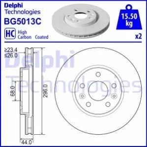 Автозапчастина Delphi BG5013C