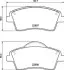 Гальмівні колодки дискові BREMBO P 86 033 P86033