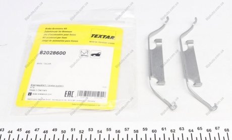 Комплект принадлежностей, тормозной суппорт TEXTAR 82028600 (фото 1)
