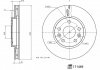 Диск тормозной (к-т) FEBI BILSTEIN 171469 (фото 2)