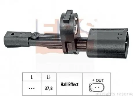 Czujnik ABS.. EPS 1960015 (фото 1)