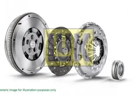 Демпфер + комплект зчеплення +вижимний BMW 3 (E90)/5 (E60) 04-11 N52 600 0257 00 LuK 600025700