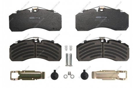 Комплект тормозных колодок, дисковый тормоз, WVA29253 PROTEC-S фрикционная смесь для прицепных осей BERAL BCV29253TK