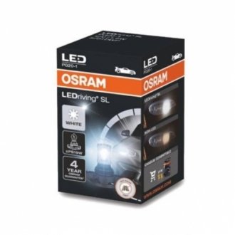 Лампа світлодіодна LED (3W 12V PG20 PS19W) OSRAM 5201DWP (фото 1)