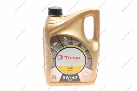 Олива моторна Quartz 9000 Energy 5W40 (5 Liter) TOTAL 213697