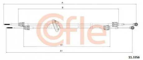 Трос COFLE 11.3356
