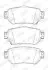 NISSAN Тормозные колодки задн.Qashqai 13- Jurid 573658J (фото 1)