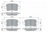 Гальмівні колодки, дискові BOSCH 0986424870 0986424870
