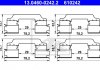 Комплектуючі для гальмівних колодок ATE 13.0460-0242.2 (фото 1)