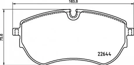 Автозапчастина BREMBO P 85 173